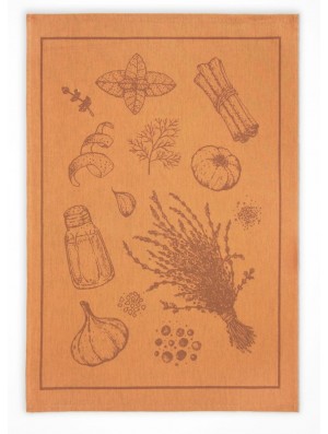 Paño cocina Roots Sarga