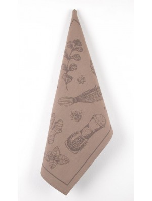 Paño cocina Roots Sarga