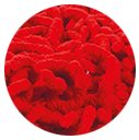 Chenille Rojo - 2566