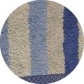 pure stripes toalla azul